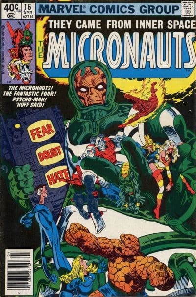 MICRONAUTS # 16