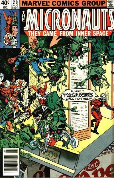 MICRONAUTS # 20