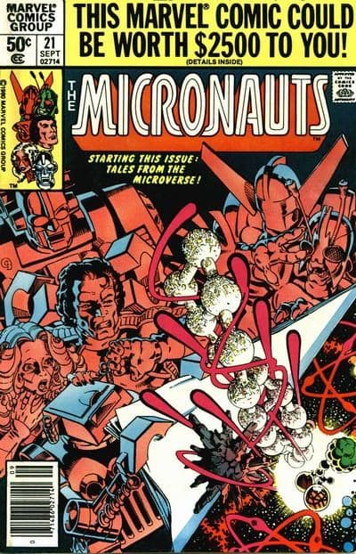 MICRONAUTS # 21