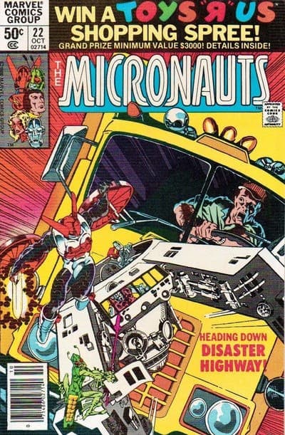 MICRONAUTS # 22