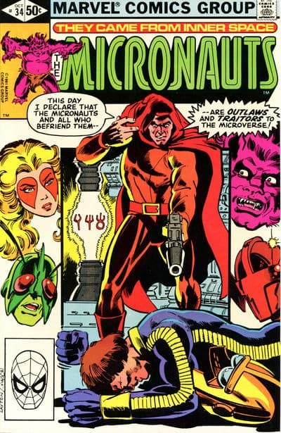MICRONAUTS # 34