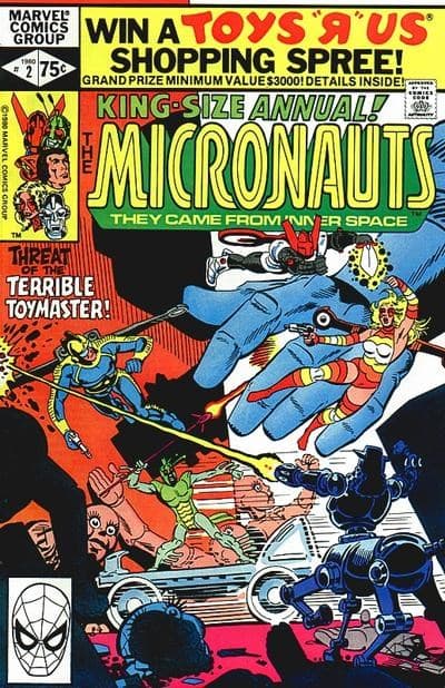 MICRONAUTS ANNUAL # 2