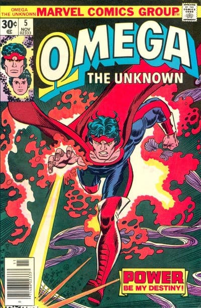 OMEGA THE UNKNOWN # 5