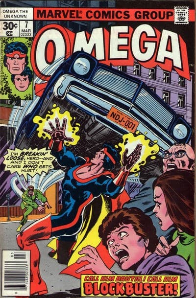 OMEGA THE UNKNOWN # 7