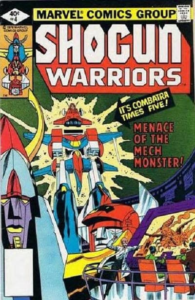 SHOGUN WARRIORS # 4