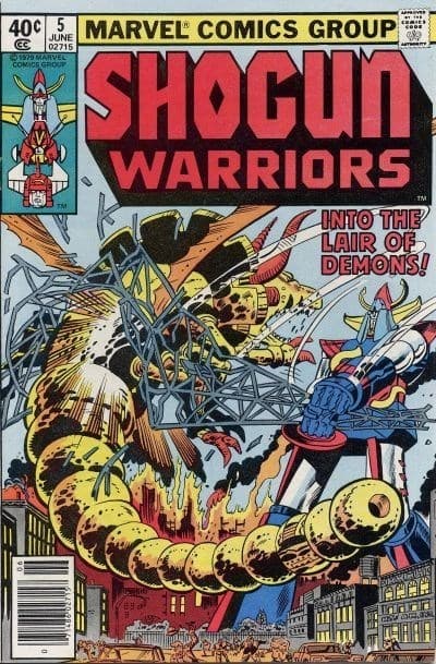 SHOGUN WARRIORS # 5