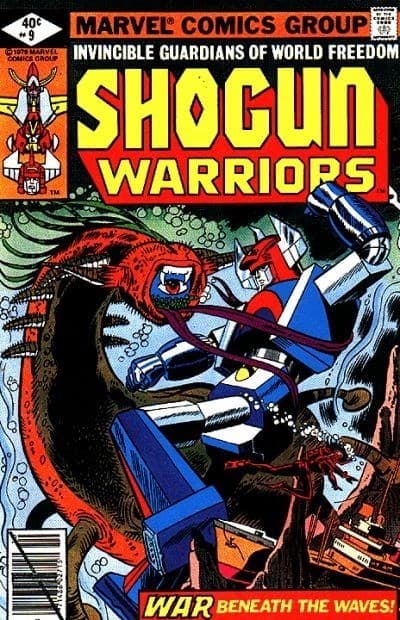 SHOGUN WARRIORS # 9