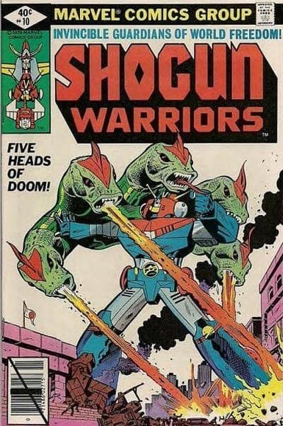 SHOGUN WARRIORS # 10