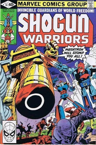 SHOGUN WARRIORS # 18
