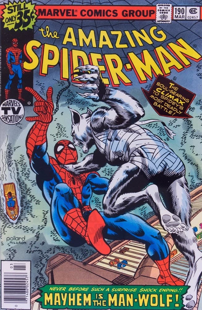 THE AMAZING SPIDER-MAN # 190