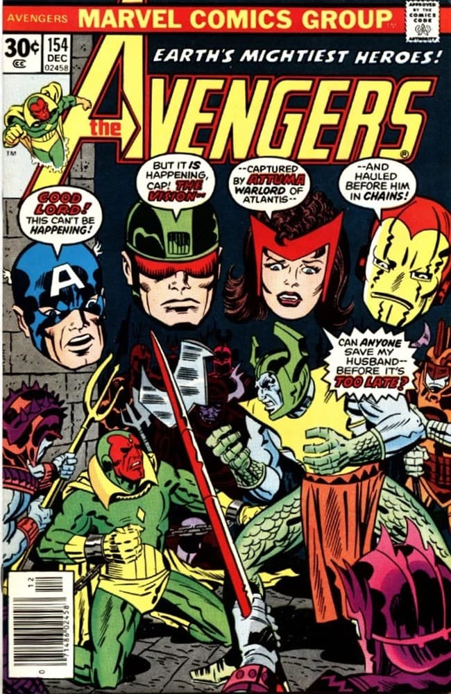 THE AVENGERS # 154