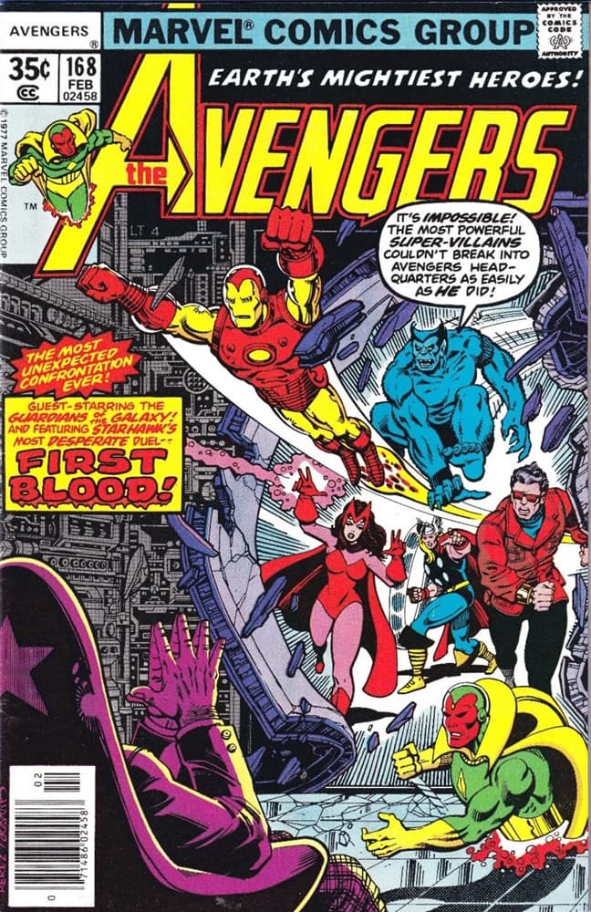 THE AVENGERS # 168