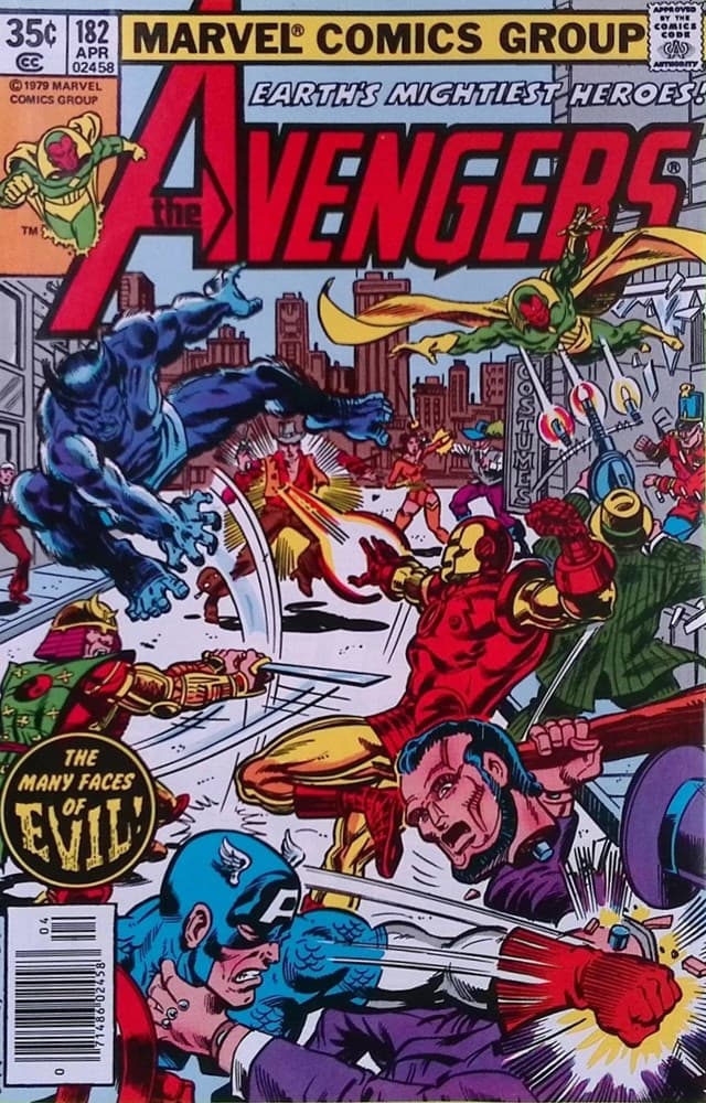 THE AVENGERS # 182