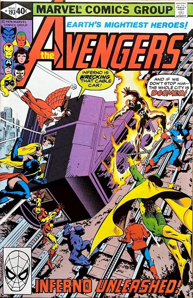 THE AVENGERS # 193