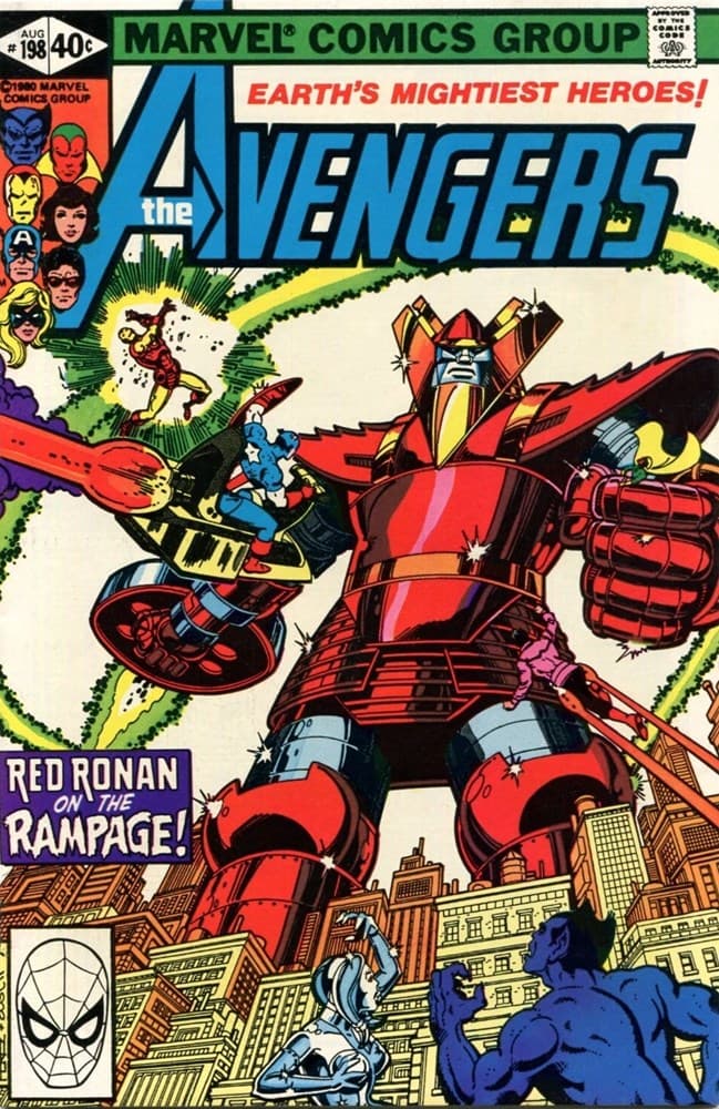 THE AVENGERS # 198