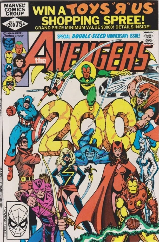 THE AVENGERS # 200