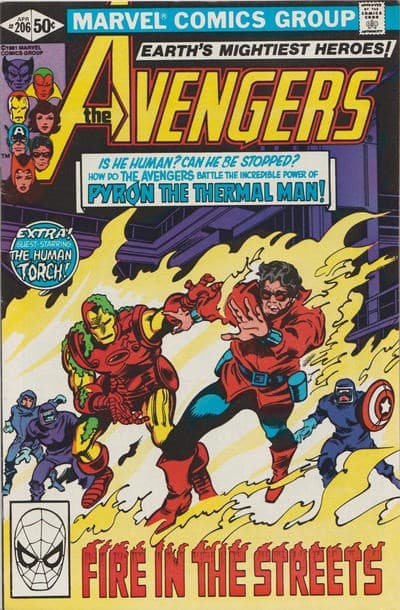 THE AVENGERS # 206