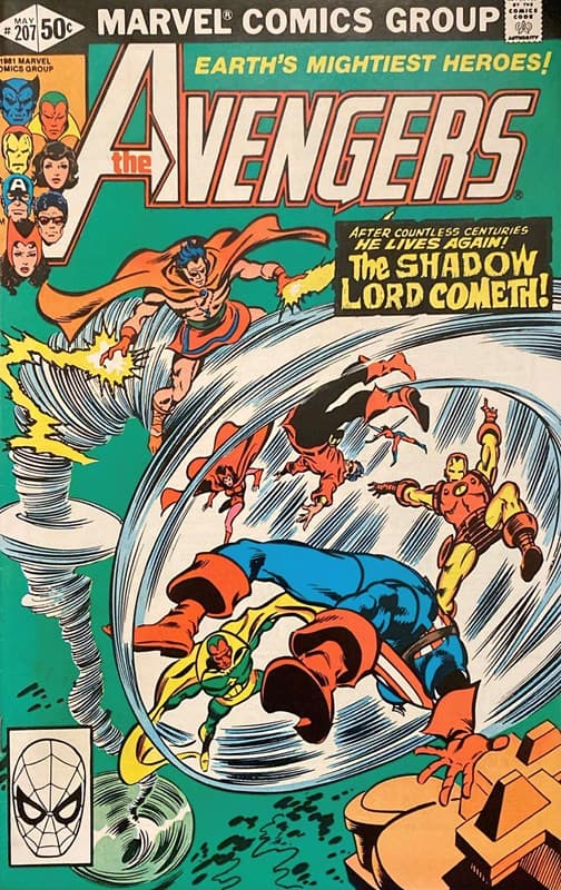 THE AVENGERS # 207
