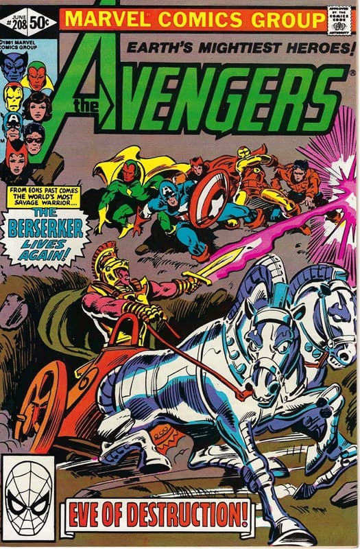 THE AVENGERS # 208
