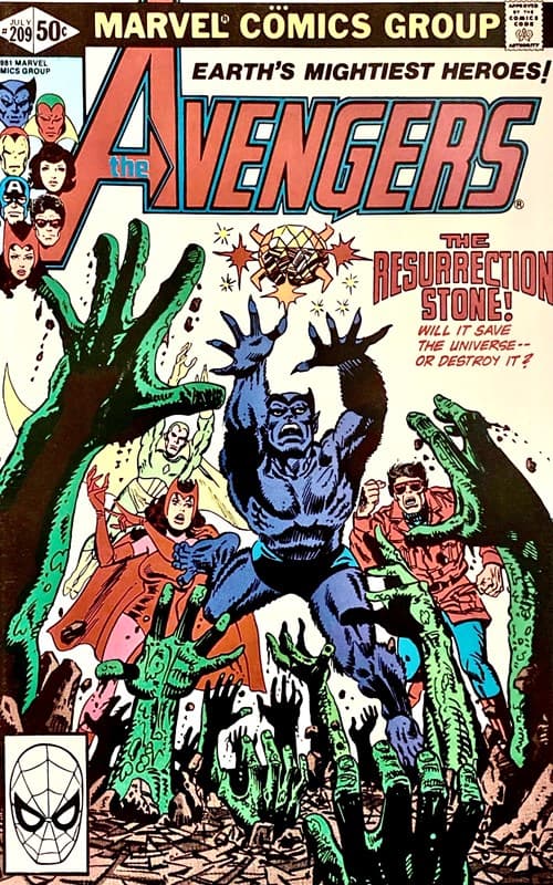 THE AVENGERS # 209