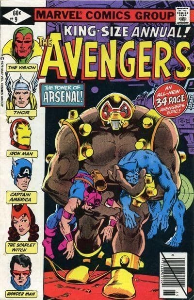 THE AVENGERS ANNUAL # 9