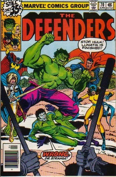 THE DEFENDERS # 70