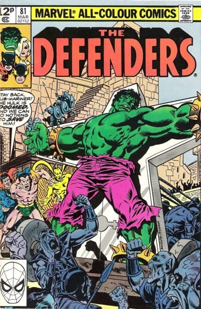 THE DEFENDERS # 81