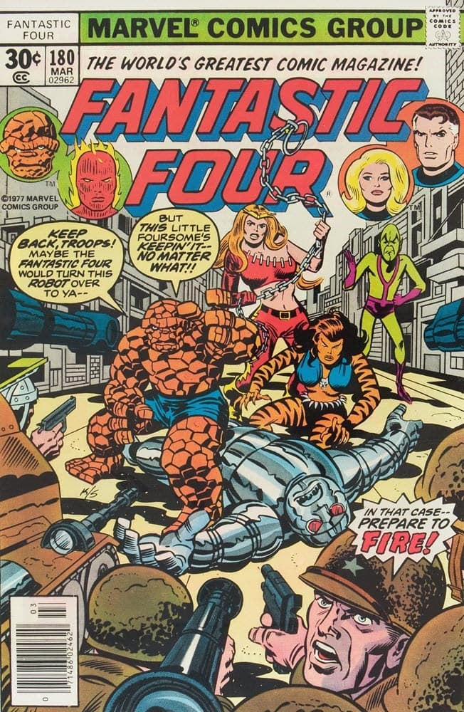 THE FANTASTIC FOUR # 180