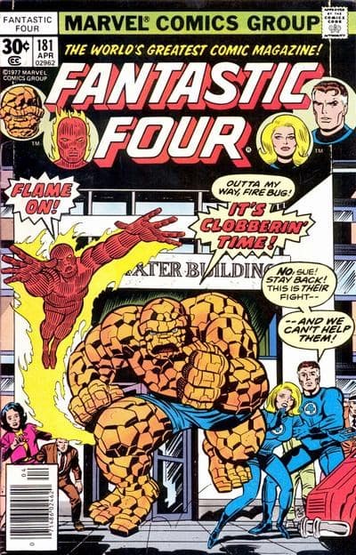 THE FANTASTIC FOUR # 181