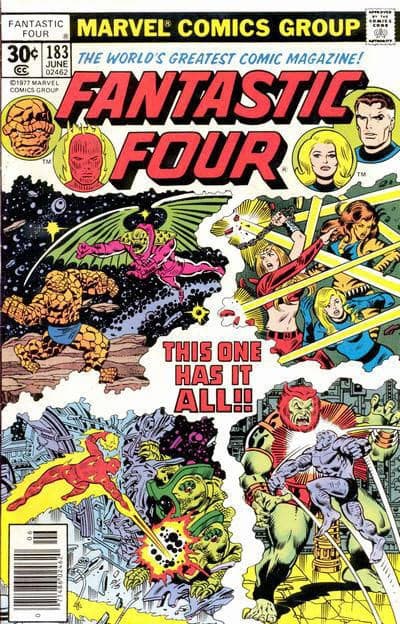 THE FANTASTIC FOUR # 183