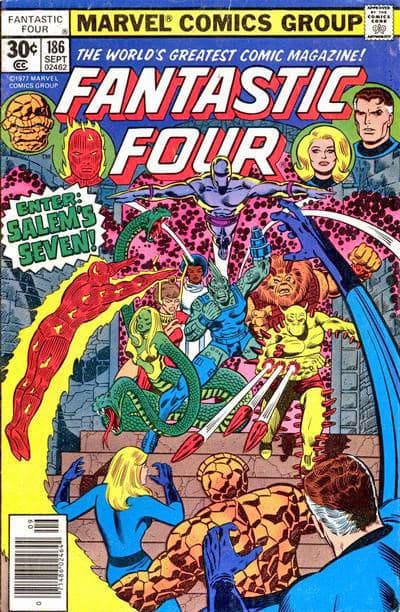 THE FANTASTIC FOUR # 186