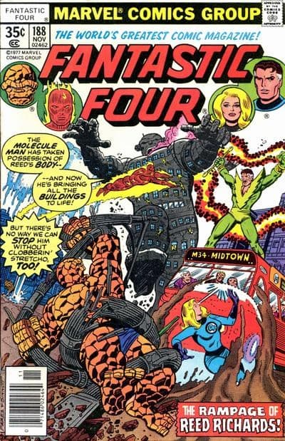 THE FANTASTIC FOUR # 188