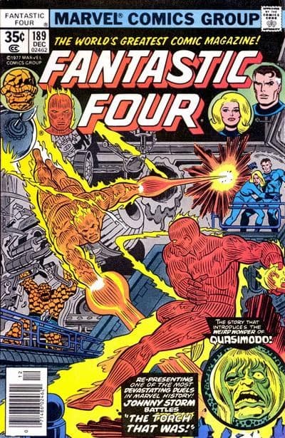THE FANTASTIC FOUR # 189