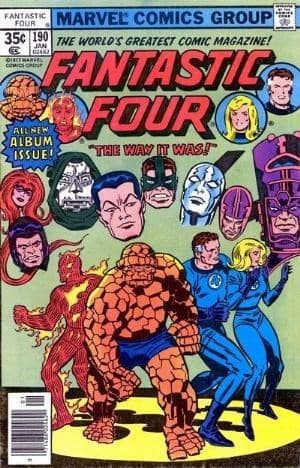 THE FANTASTIC FOUR # 190