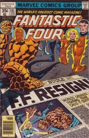 THE FANTASTIC FOUR # 191
