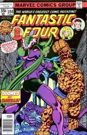 THE FANTASTIC FOUR # 194