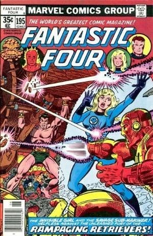 THE FANTASTIC FOUR # 195