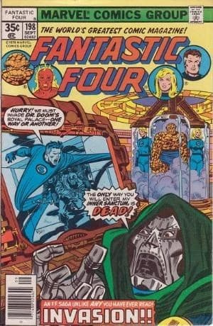 THE FANTASTIC FOUR # 198