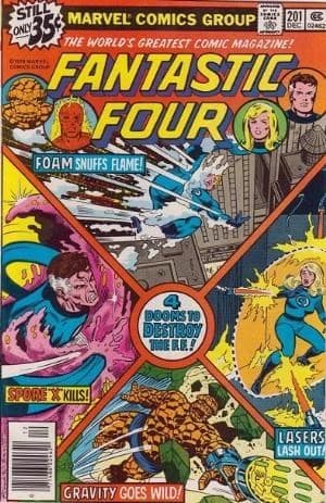 THE FANTASTIC FOUR # 201