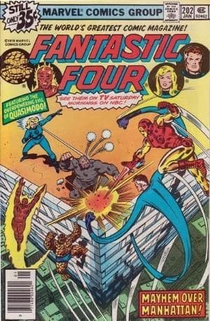 THE FANTASTIC FOUR # 202