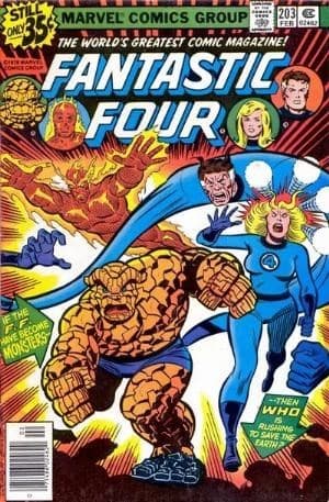 THE FANTASTIC FOUR # 203