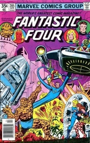THE FANTASTIC FOUR # 205