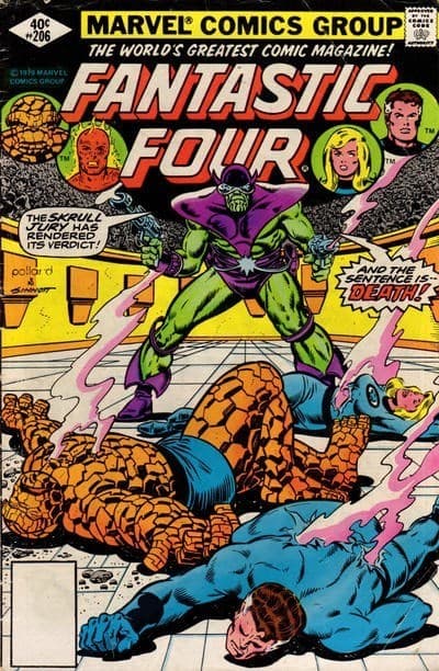THE FANTASTIC FOUR # 206