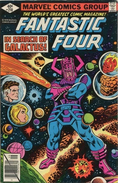 THE FANTASTIC FOUR # 210