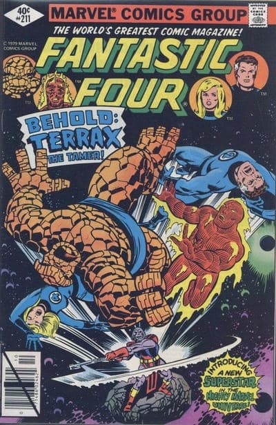 THE FANTASTIC FOUR # 211
