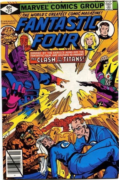 THE FANTASTIC FOUR # 212