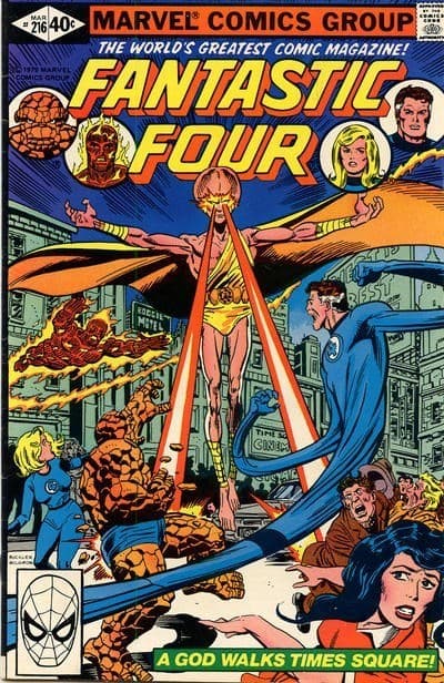 THE FANTASTIC FOUR # 216