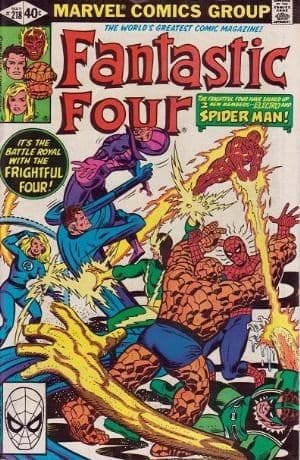 THE FANTASTIC FOUR # 218