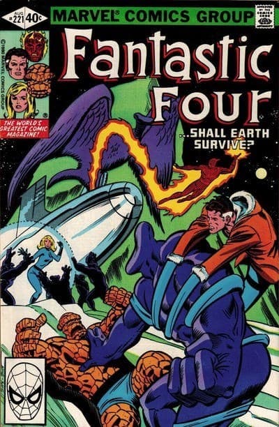 THE FANTASTIC FOUR # 221