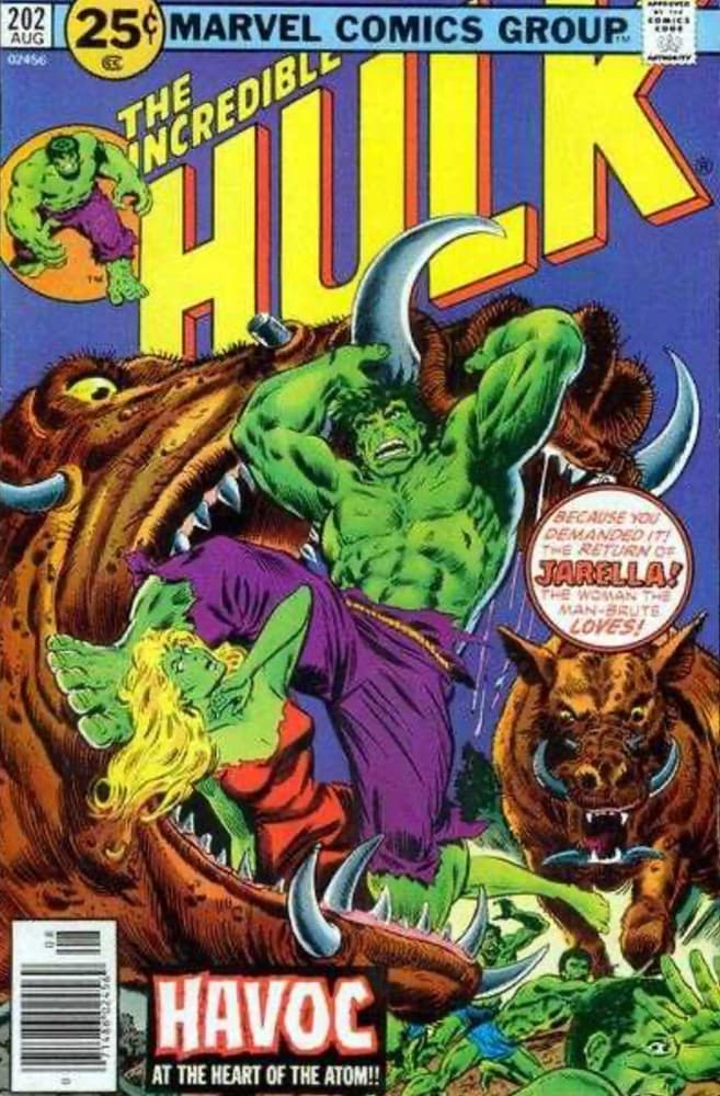 THE INCREDIBLE HULK # 202